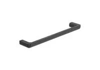 Bara prosop Roca Tempo A817029CN0, montare pe perete, 450 mm, metal, lucios, Negru titan