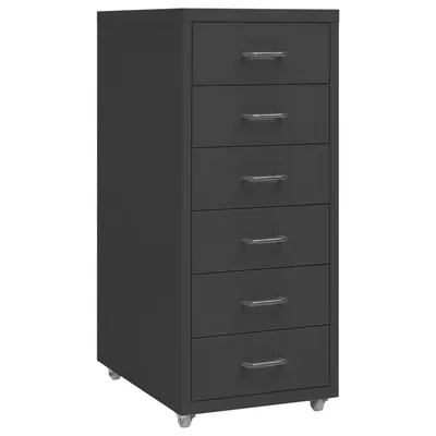 Gossi fiset mobil, antracit, 28x41x69 cm, metal