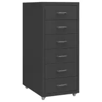 Gossi fiset mobil, antracit, 28x41x69 cm, metal