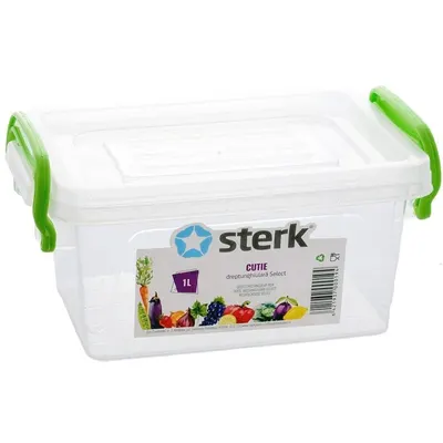 Cutie Dreptunghiulara Select, 1 l, Sterk Plast
