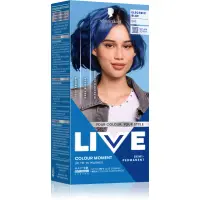 Schwarzkopf LIVE Ultra Brights or Pastel vopsea de păr semipermanentă culoare 095 Electric Blue 1 buc