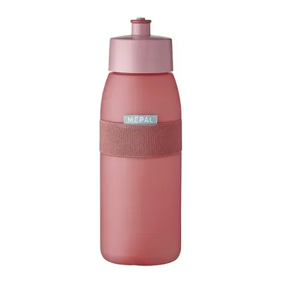 Sticlă roșu-deschis din plastic 500 ml Ellipse – Mepal