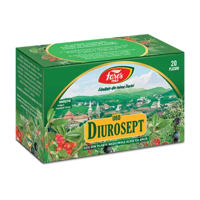 Ceai Diurosept, 20 plicuri, Fares