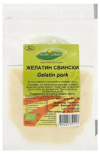 Gelatină bio din porc, 50 g, Biosviat