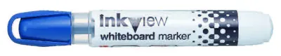 Marker pentru tabla alba pe baza de apa Uniball Inkview - Albastru