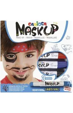 Set pictura pe fata: Mask up Carnival