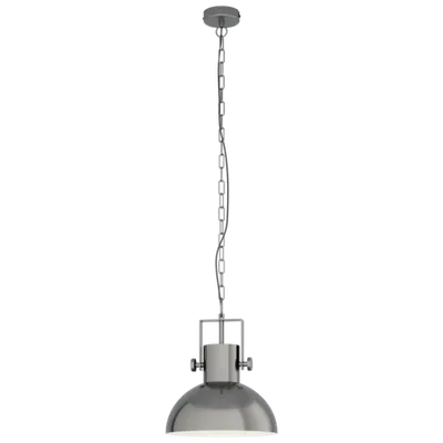 Lampa suspendata LUBENHAM 1 nickel-antique, creme 220-240V,50/60Hz