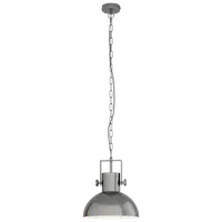 Lampa suspendata LUBENHAM 1 nickel-antique, creme 220-240V,50/60Hz