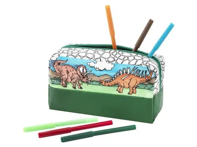 Penar de colorat cu dinozauri