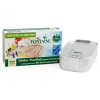 Ton Alb in Ulei Bio de Floarea Soarelui Presat la Rece, Fontaine, 120 g
