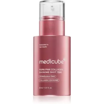 medicube PDRN Pink Exosome Shot Serum 7500 ser regenere piele pentru netezirea pielii si inchiderea porilor