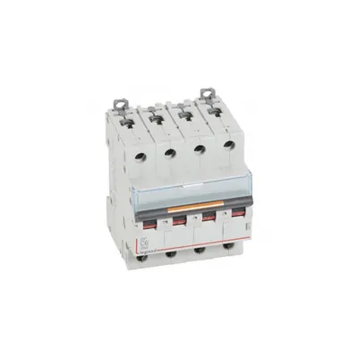 Siguranta automata MCB - DX³ - 25 kA - 4P 400 V~ - 6 A - C curba