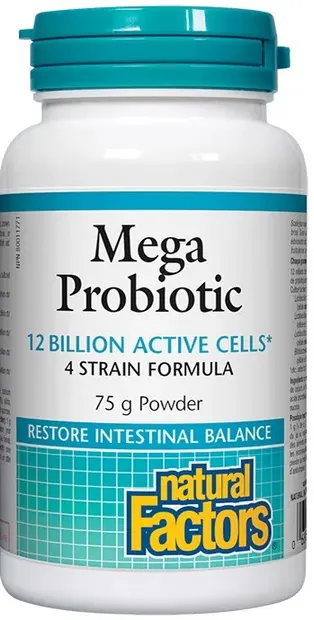 Mega Probiotic, 75 g, Natural Factors