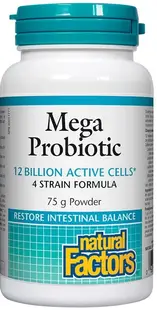 Mega Probiotic, 75 g, Natural Factors