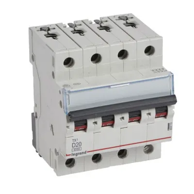 Disjunctor TX3 4P D20 6kA