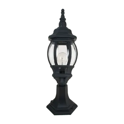 Stalp de Iluminat James 1xe27 Negru H529 Ip44