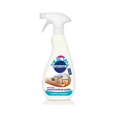 Polish pentru lemn si mobila, cu ulei de migdale, Ecozone 500ml