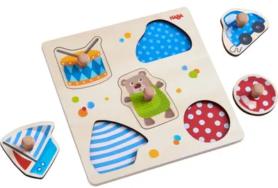 Puzzle din lemn Haba - Jucarii
