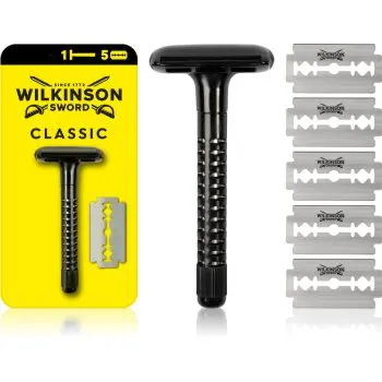 Wilkinson Sword Classic aparat de ras + lame de rezervă 5 pc