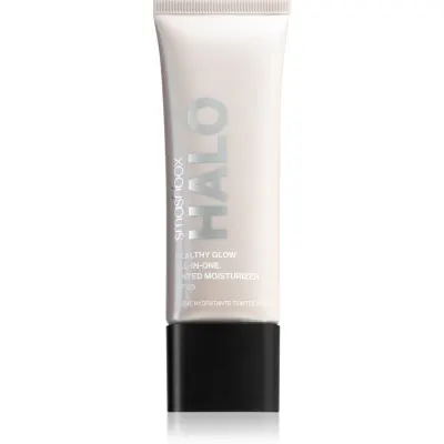 Smashbox Halo Healthy Glow All-in-One Tinted Moisturizer SPF 25 cremă hidratantă nuanțatoare, cu efect de iluminare SPF 25 culoare Dark Neutral 40 ml