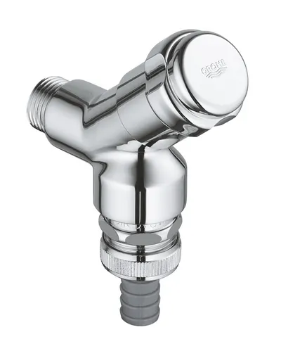 Robinet cu ventil Grohe, Fitting Combination, Dn15, 1/2" protectie anti-reflux, crom