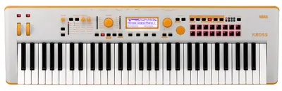 Sintetizator Korg - KROSS 2 61, gri/portocaliu
