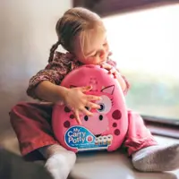 Olita portabila cu capac si maner My Carry Potty Dragon roz