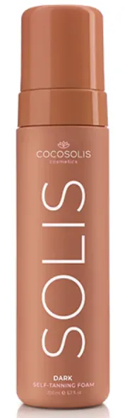 Spuma autobronzanta Solis Dark, 200ml, Cocosolis