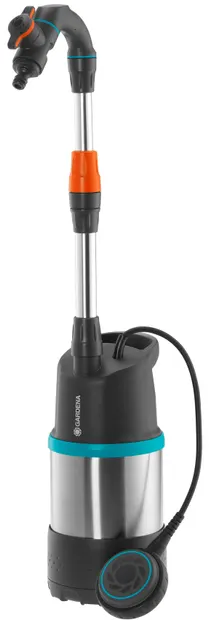 Pompă submersibilă de apă Gardena - Pompă pentru rezervor de apă de ploaie, 4700/2 Inox, 550W, 23 m, 4700 l/h