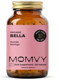 Bella, cu acerola și moringa, 60 tablete, Momvy