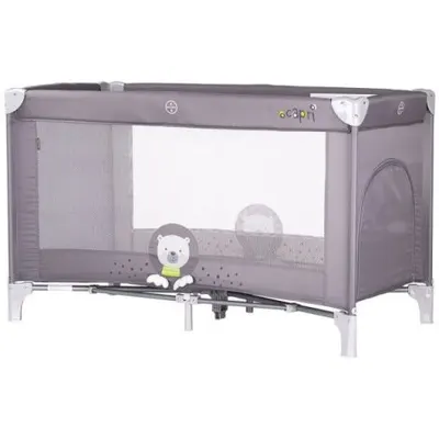 Patut pliabil Chipolino Capri Bear grey