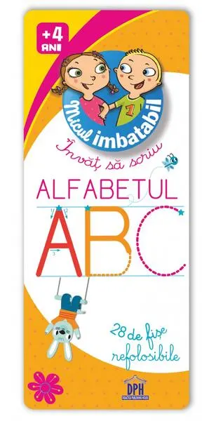 Micul imbatabil. Învăț să scriu alfabetul - Hardcover - ***