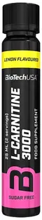 L-Carnitine 3000, lămâie, 25 ml, BioTech USA