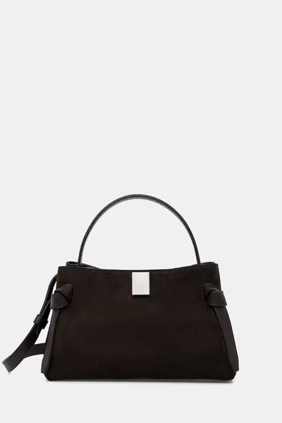 Yuzefi geantă crossbody pentru femei din piele întoarsă GYOZA MINI