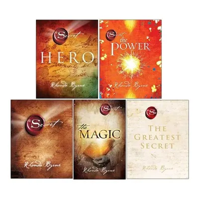 Rhonda Byrne The Secret Series 5 Books Collection Set (Hero, The Power, The Secret, The Magic [Paperback], The Greatest Secret)