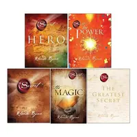 Rhonda Byrne The Secret Series 5 Books Collection Set (Hero, The Power, The Secret, The Magic [Paperback], The Greatest Secret)