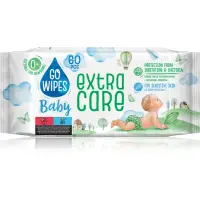 GoWipes Extra Care Șervețele umede pentru copii pentru piele sensibila 0+ 60 buc