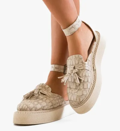Pantofi Casual Aklin Bej