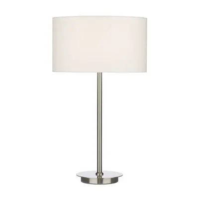 Veioza Tuscan Table Lamp Satin Chrome Base Only
