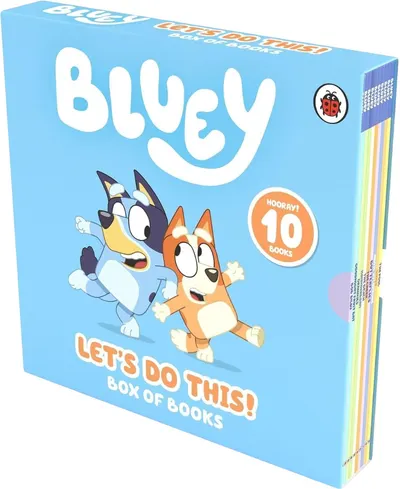 Bluey: Let's Do This! (Box of 10 Books)