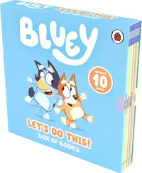 Bluey: Let's Do This! (Box of 10 Books)