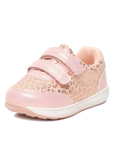 Adidasi copii - velcro - roz - material sintetic
