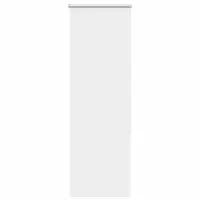 Gossi jaluza cu role opace alb 50x130 cm latime material 45,7 cm