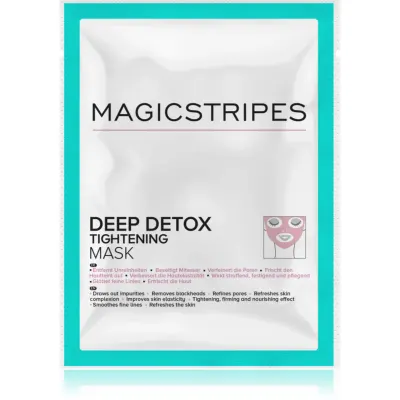 MAGICSTRIPES Deep Detox mască detoxifiantă cu efect de întărire 1 buc