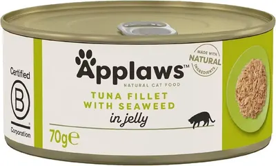 Applaws Tuna Fillet with Seaweed, conserva, 70 g