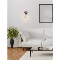 Plafoniera PALUZ Mat Negru Auriu Metal & Acrylic LED 7 Wat 220-240Volt 345Lm 3000K IP20