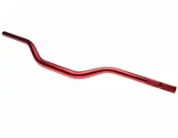 Ghidon enduro atv aluminiu, prindere 28,5mm, echivalent Renthal H839, culoare rosu