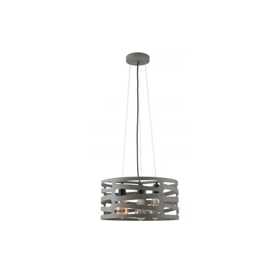 Lampa tavan - Ceiling fixture MARISA,2584,AC220-240V,50/60Hz,3*E27, max.40W, IP20, Diameter40 cm, triple, grey