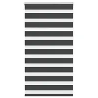 Gossi jaluzea tip zebra neagra latime tesatura 70,9 cm poliester