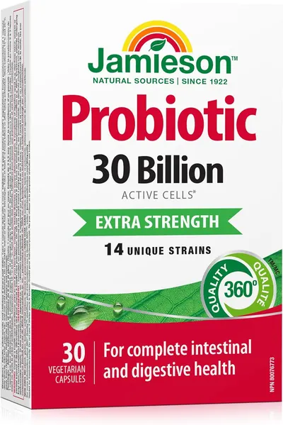 Probiotic 30 Billion Extra Strength, 30 capsule, Jamieson